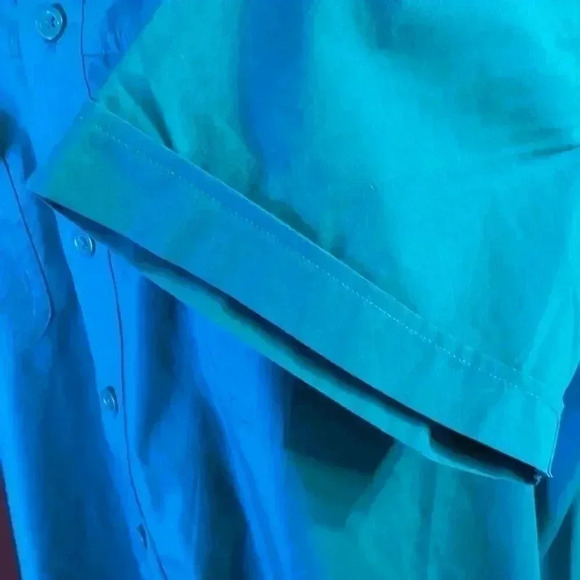 Harbor Bay 2XLT Short Sleeve Men’s Button Down Shirt - Picture 4 of 8